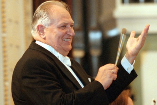 2016 m. mirė smuikininkas ir dirigentas, Lietuvos kamerinio orkestro įkūrėjas ir ilgametis vadovas, Nacionalinės premijos laureatas Saulius Sondeckis (87 m.).<br>J.Staselio nuotr.