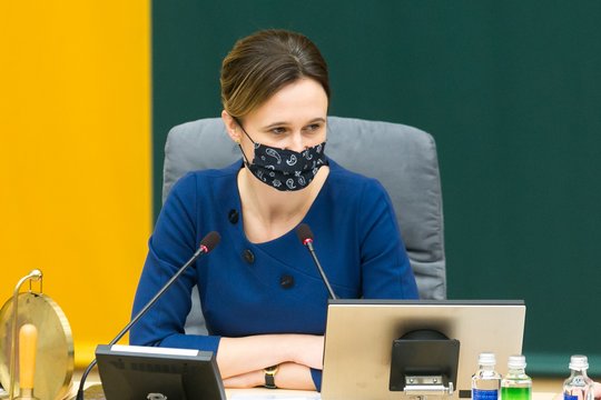 V. Čmilytė-Nielsen: pasitikėjimas LGGRTC šiuo metu yra susvyravęs, tačiau pirmiausiai reikia išgirsti abiejų pusių pozicijas