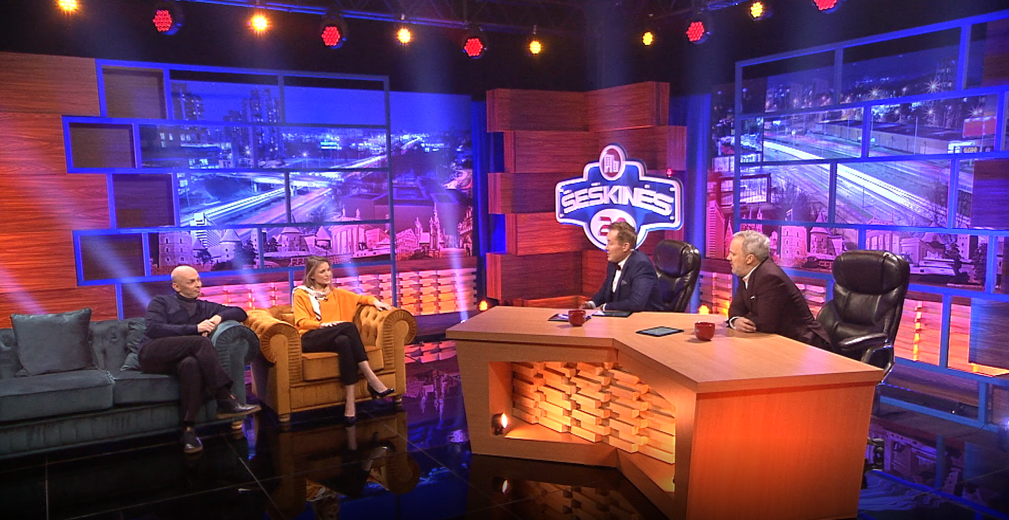 Laidos „Šeškinės 20“ filmavimo akimirka.<br>LNK nuotr.