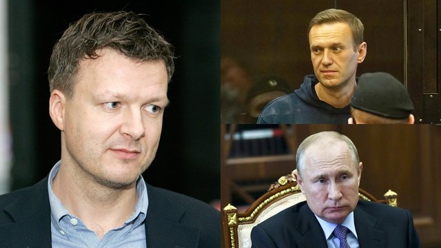 M. Lapinskas: jei Rusijoje kas ir įves pokyčius, tai nebus A. Navalnas