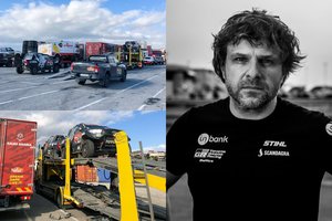 Dakaro technikos atsiėmimas: į B. Vanago bazę – automobiliu mažiau