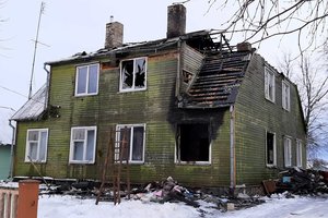 Radviliškio r. gaisro metu žuvo moteris