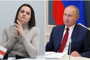 Po protestų bangos Rusijoje – S. Cichanouskajos patarimas V. Putinui