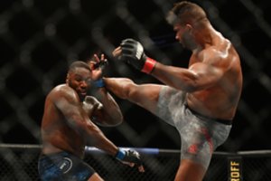 Savaitgalį UFC narve kovos sunkiasvoriai