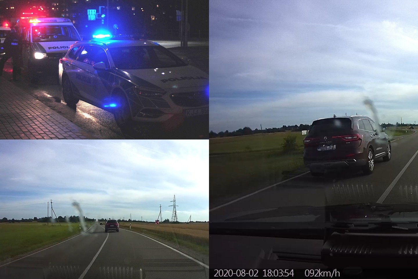 Vairuotojas buvo sustabdytas Prienų rajono savivaldybėje.<br>lrytas.lt fotomontažas