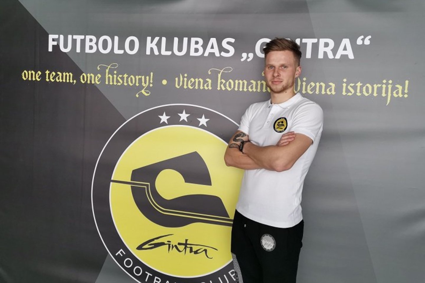 Darius Jankauskas dirbs Šiaulių klube.<br> fkgintra.lt nuotr.