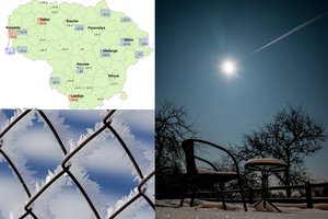 Po stingdančios nakties paaiškėjo, kur Lietuvoje buvo šalčiausia: temperatūra jau beveik -30
