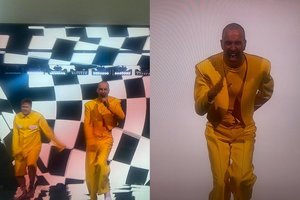 Tiesioginio eterio metu „The Roop“ lyderiui kelnių užtrauktukas iškrėtė pokštą