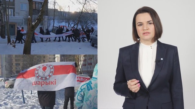 Baltarusių protestus prislopino 20-ies laipsnių šaltis