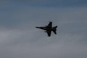 NATO naikintuvams teko tik kartą kilti lydėti Rusijos Federacijos karinį orlaivį