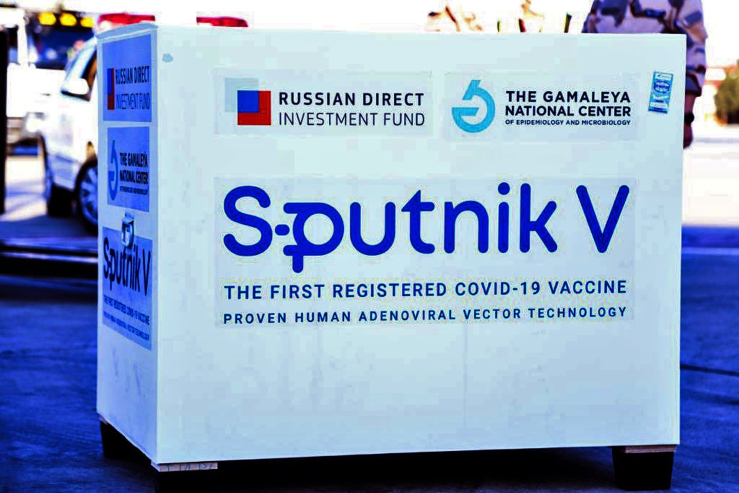 Slovakija veda derybas dėl rusiškos vakcinos nuo koronaviruso „Sputnik V“ gamybos šalyje.<br> AFP/Scanpix nuotr.