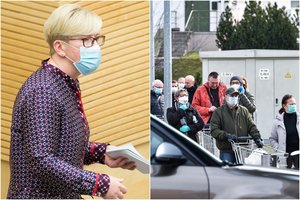 Apie ne taip suprastą žinutę kalbėjusi I. Šimonytė užtikrina – nuo pirmadienio leis teikti tam tikras paslaugas