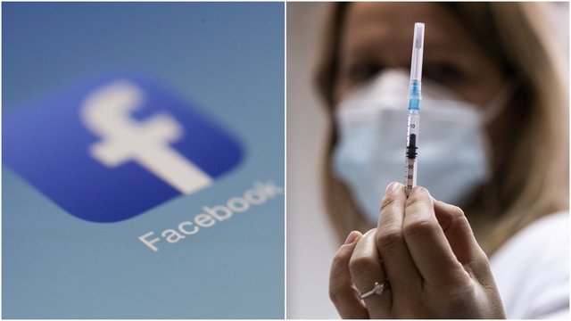 „Facebook“ ėmėsi griežtesnės politikos: šalins dezinformaciją apie COVID-19 skiepus