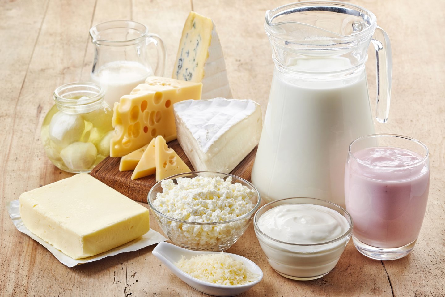 Pieno produktai mūsų organizmui teikia didelę naudą.<br>123rf nuotr.