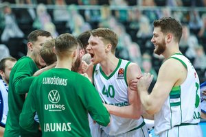 Tris kėlinius „Pieno žvaigždėms“ leidęs priešintis „Žalgiris“ visus reikalus išsprendė ketvirtame