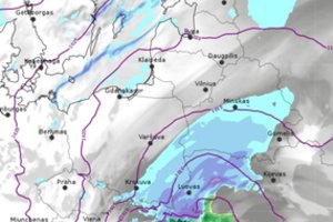 Sinoptikai: virš Lietuvos sustiprės anticiklonas, spaus iki -20 laipsnių šaltis