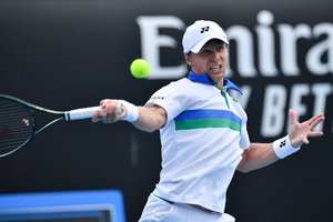 Ričardas Berankis „Australian Open“ turnyre ir vėl sustojo antrame etape – šįkart jį išstūmė rusų tenisininkas