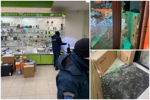 Vėl žaibiškai apvogtas „varlė.lt“ salonas – tai jau trečia tokia vagystė per trumpą laiką