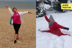 73 metų kaunietės sugebėjimai: nesiskundžia sveikata ir net padaro špagatą