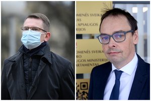 Atleidžiamas NVSC vadovas R. Petraitis metė kaltinimus valdžiai: naujų užsikrėtimų – daugiau nei skelbiama