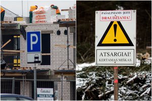 Tragiškos nelaimės darbe – statybininkai apsikeitė vietomis su medkirčiais