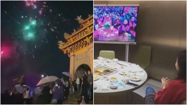 Pandemija keičia Kinų Naujųjų metų tradicijas: keliaujantiems įvedė karantinavimosi prievolę