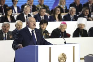 Baltarusijos opozicija farsu vadina A. Lukašenkos sušauktą asamblėją