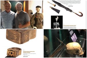 Didžiausia pasaulyje lietuvio kolekcija atsidūrė garsiame aukcione: dėl KGB šnipų eksponatų buvo net sulaikytas