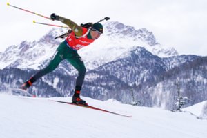 K. Dombrovskis pasaulio biatlono čempionato sprinte pateko į pajėgiausių 40-uką