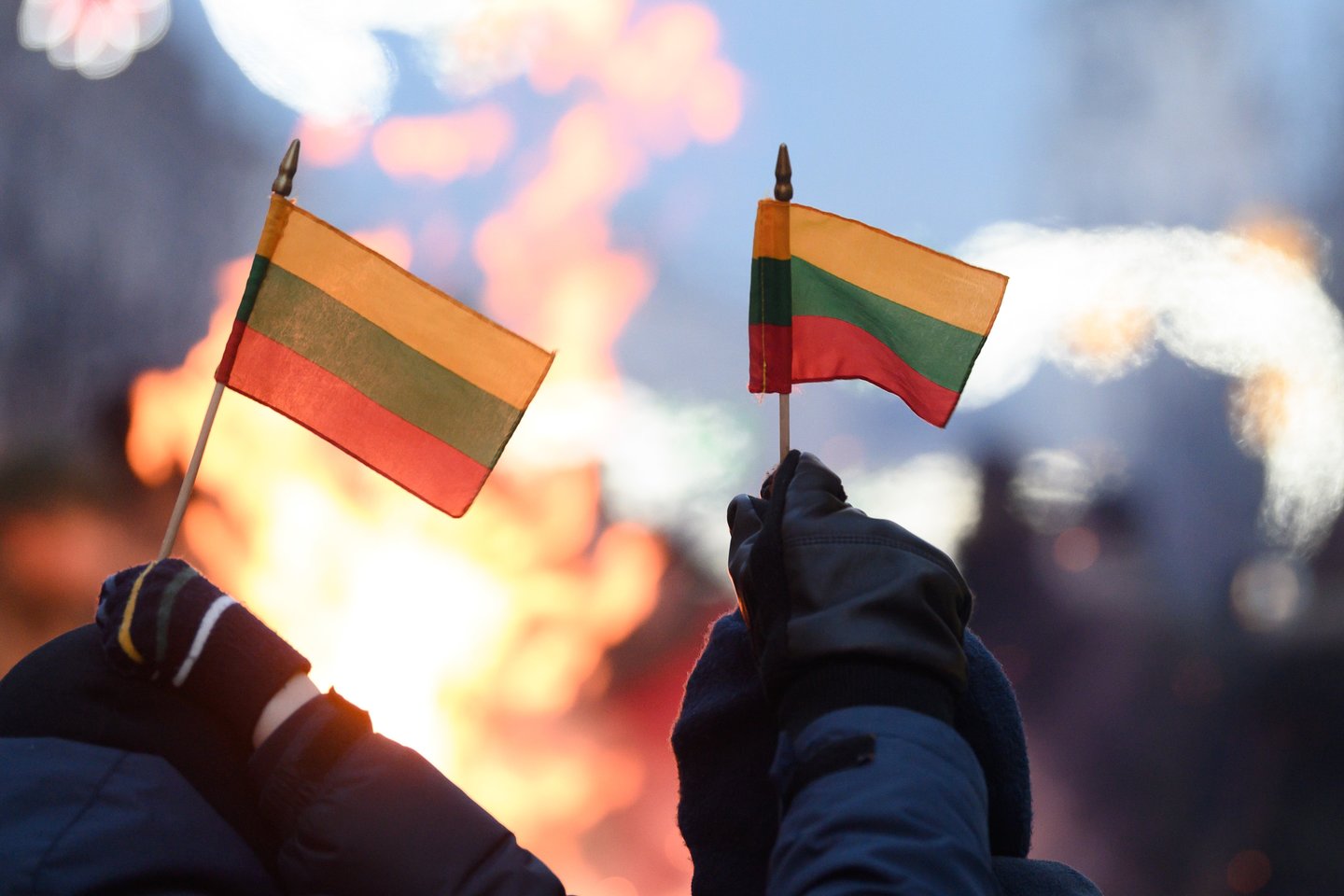 Vilnius Lietuvos valstybės atkūrimo dieną šiemet kviečia sutikti saugioje namų aplinkoje – laukia šventinis koncertas bei kitos specialiai šiai dienai skirtos akcijos.<br>V.Skaraičio nuotr.