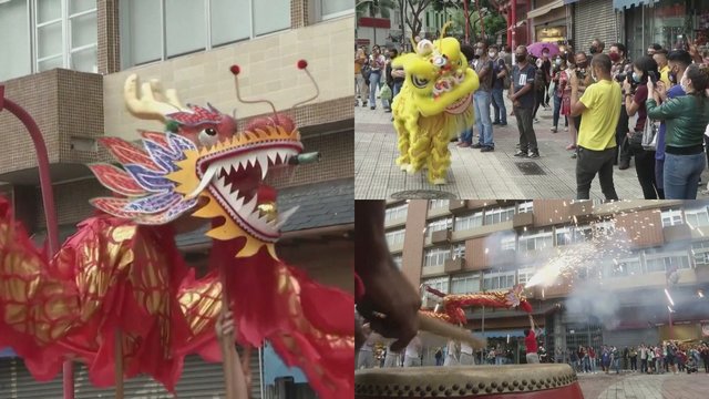 Pamatykite, kaip Kinų Naujuosius metus sutiko brazilai: muzika, šokiai, maistas ir drakonai