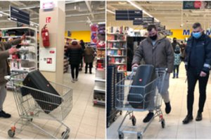 Nuo karantino pavargę žmonės „Maximoje“ surengė diskoteką – žada, kad tai ne paskutinis kartas