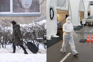 Profilaktiškai tyrėsi keli tūkstančiai į darbą grįžtančių žmonių, dalis tai padarys vėliau