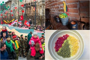 Heraldikos specialistas – apie improvizacijas trispalvės tema: vėliavas galima kurti ir iš netikėtų daiktų