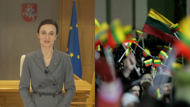 V. Čmilytė-Nielsen sveikina visus su ypatinga mūsų valstybės švente: linki įkvėpimo Lietuvos žmonėms