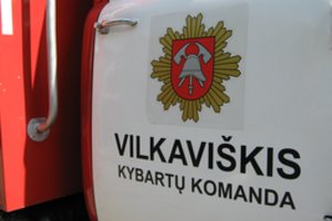 Kybartuose po gaisro keturios šeimos liko be pastogės