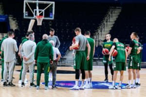 B. Matkevičius įvertino pirmąją rinktinės treniruotę: „Rimtumas – pagrindinis dalykas“