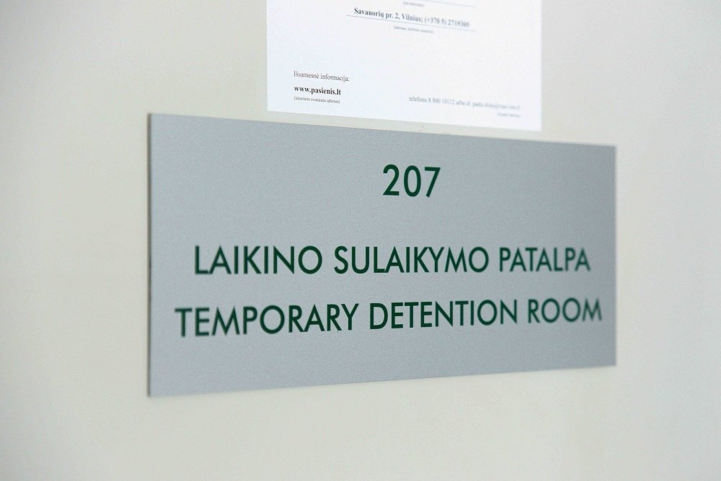 Vilniaus oro uoste įkliuvo už nusikaltimą nuteistas Pasvalio r. gyventojas.