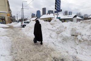 Miesto tvarkdariai miegojo dvi savaites – sostinėje galėjai filmuoti Sibiro vaizdus