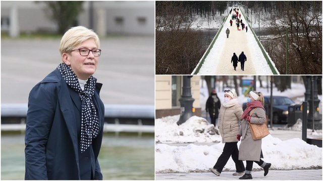 I. Šimonytė: kitą savaitę karantinas bus pratęstas, bet gali būti atsisakyta dalies ribojimų