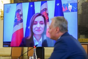 G. Nausėda: Lietuva remia Moldovos demokratines reformas