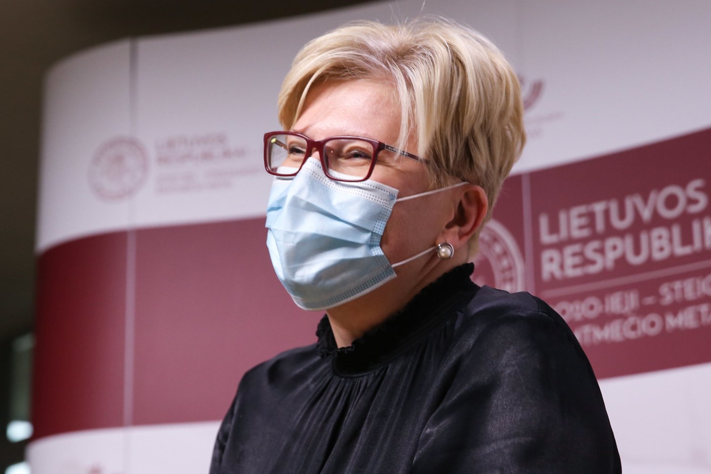 Premjerė Ingrida Šimonytė įsitikinusi, kad ES pagalbos priemonės veiks.<br>R.Danisevičiaus nuotr.