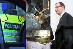 Į brakoneriavimo skandalą įklimpusių advokato ir policininko byloje – pertrauka, prašoma papildomos medžiagos