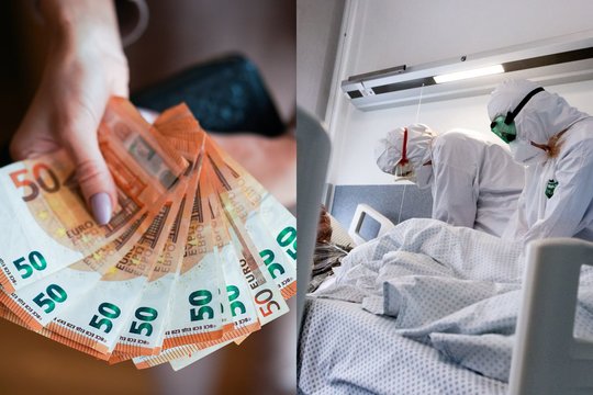 Aukso kalnai koronavirusui įveikti: atskleidė, kiek Lietuvai kainavo rekordiškai brangus paciento gydymas