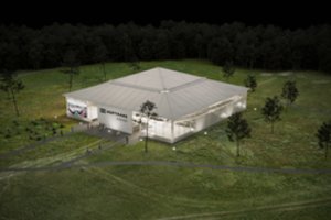 Paaiškėjo, kaip atrodys 1,5 tūkst. aistruolių talpinanti „Hoptrans“ lauko arena