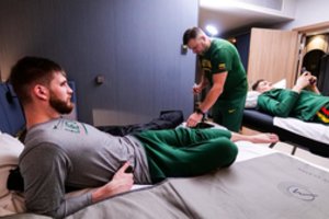 Rinktinės kineziterapeutas L. Šiupšinskas: „Svarbiausia – sveikas ir maksimaliai pasiruošęs žaidėjas“