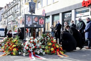 Vokietijoje minimos pirmosios kruvino ksenofobinio išpuolio metinės