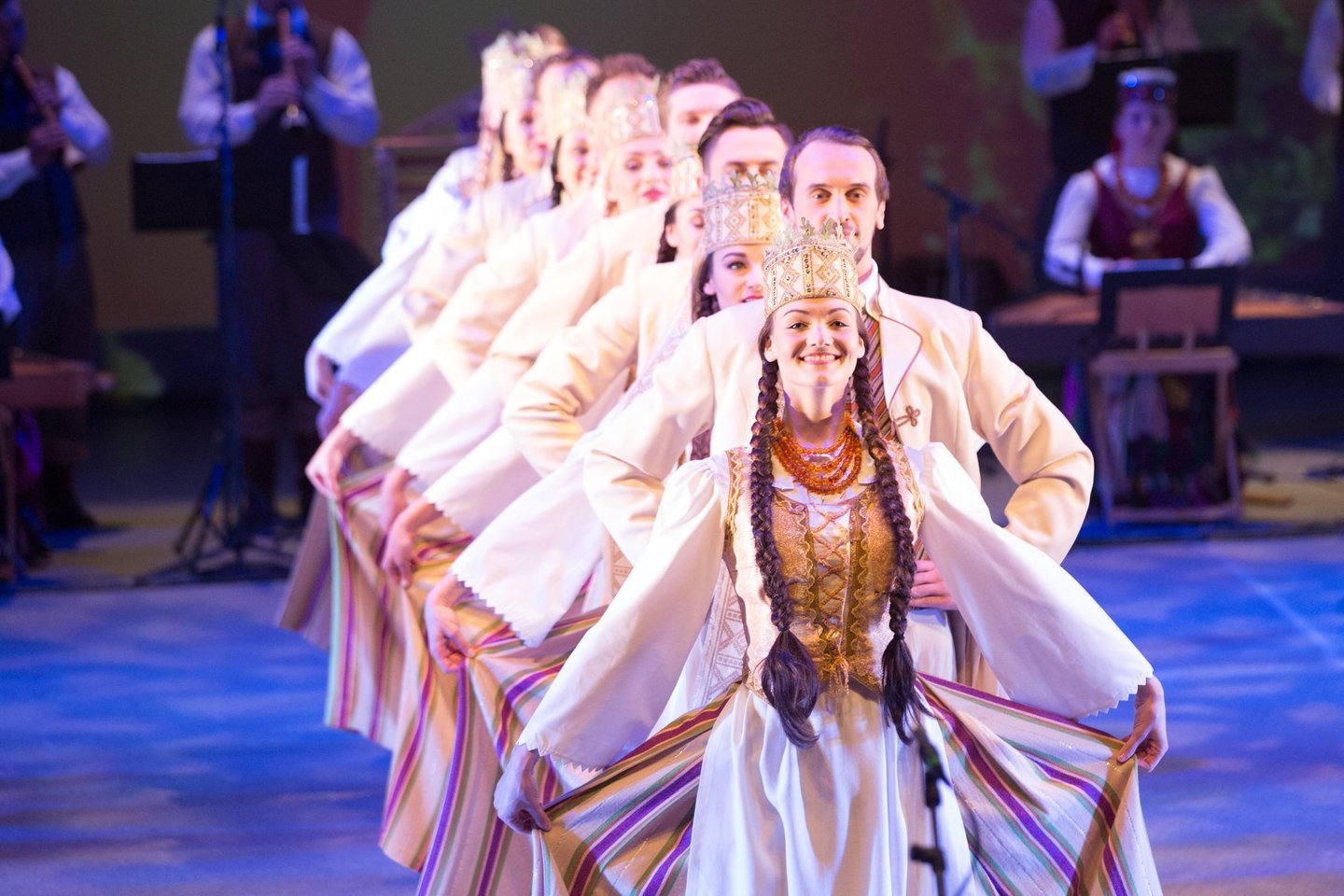 Sceninių lietuvių liaudies šokių konkursas „Šoka Lietuva“ rengiamas ketvirtą kartą.<br>M.Siruso nuotr.