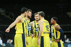 „Fenerbahce“ Eurolygoje iškovojo 10-ąją pergalę iš eilės