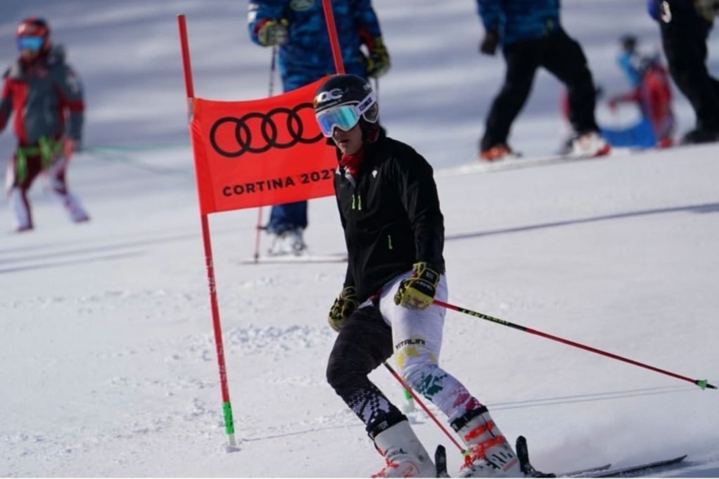 Pasaulio čempionate – geriausias Lietuvos kalnų slidinėjimo rezultatas istorijoje.<br> sportas.info nuotr.